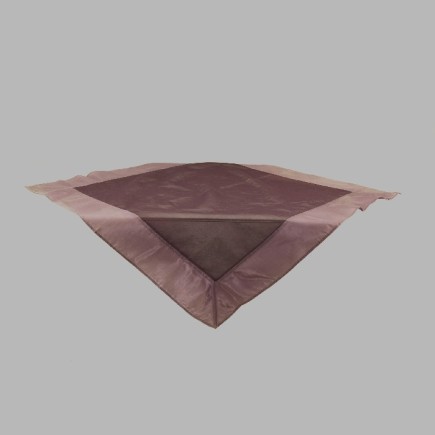 Nappe de Organza couleur purple 100 x 100 cm