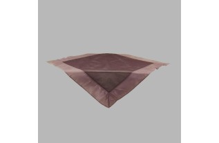 Tablecloth organza color purple 100 x 100 cm