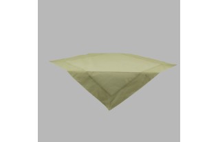 Tablecloth organza color green grey 100 x 100 cm