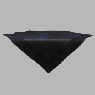 Zwart Organza Tafelkleed – Vierkant 100 x 100 cm