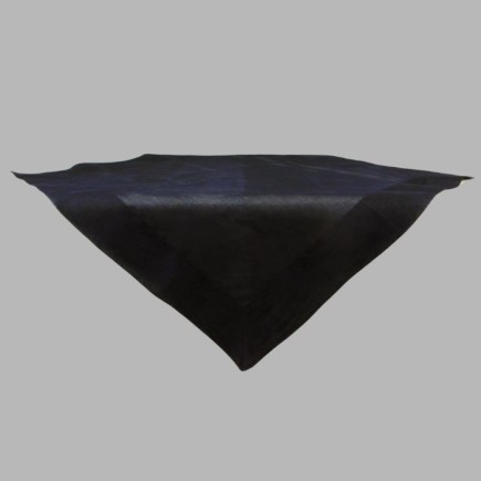 Zwart Organza Tafelkleed – Vierkant 100 x 100 cm