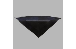 Zwart Organza Tafelkleed – Vierkant 100 x 100 cm