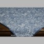 Tablecloth flowers color blue 140 x 140 cm