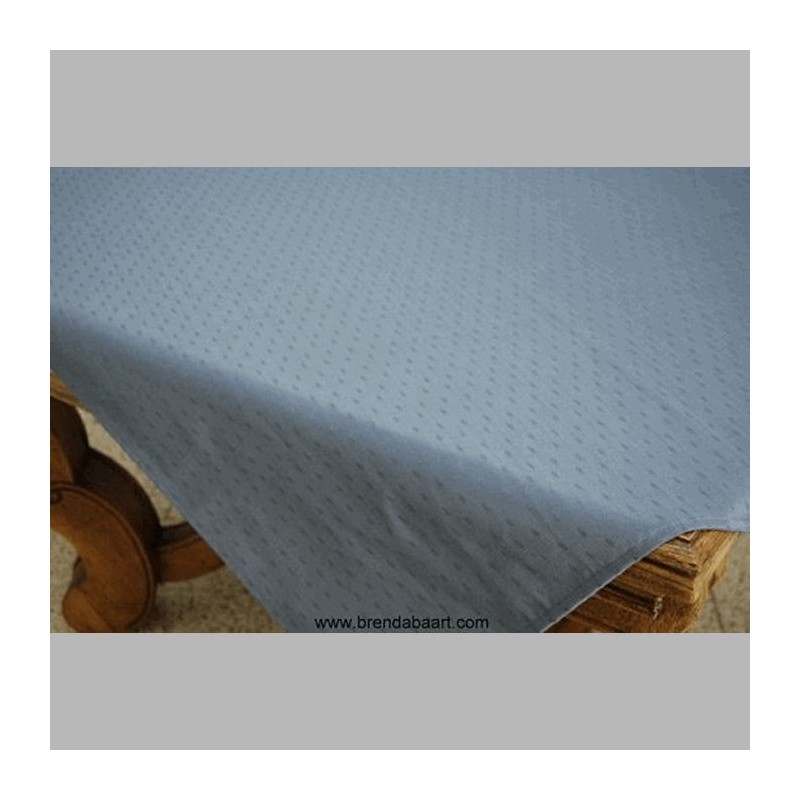 tafelkleed spikkels kleur blauw 105 x 105 cm