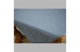 tafelkleed spikkels kleur blauw 105 x 105 cm