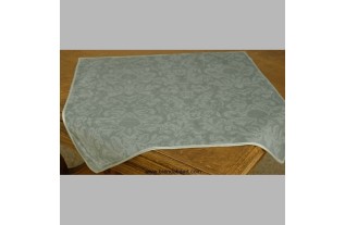 Nap flock fabric color peyote green, 64 x 64 cm