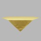 Tablecloth yellow uni cruch 140 x 140 cm