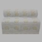 table runner plastic yellow summer flower width 40 cm
