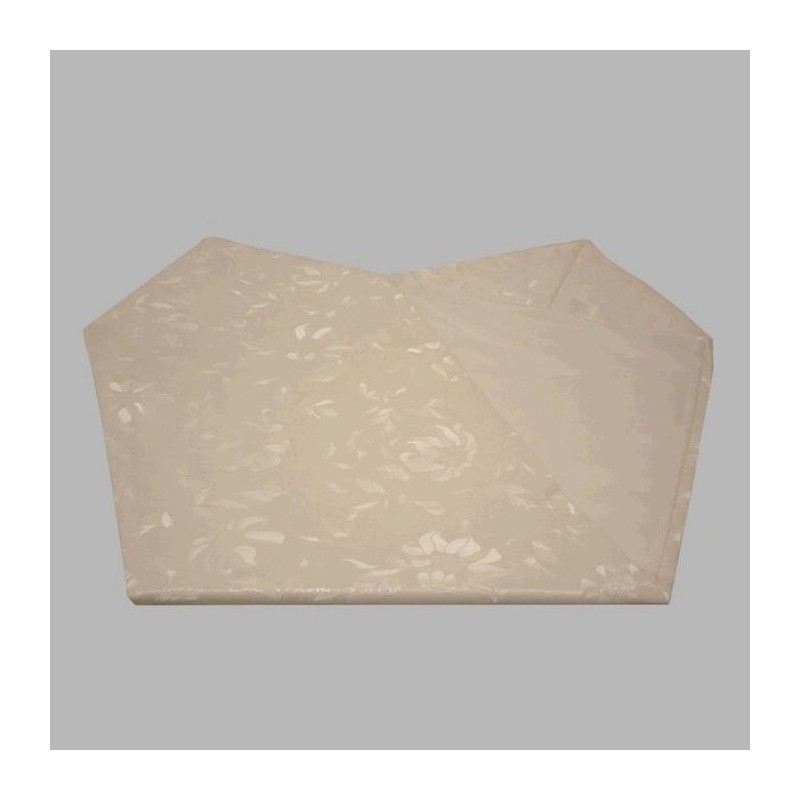 Chemin de table en plastique blanc Longueur 136 cm largeur 36 cm Chemin de table en plastique blanc Longueur 136 cm largeur 36 cm