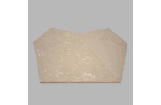 Chemin de table en plastique blanc Longueur 136 cm largeur 36 cm