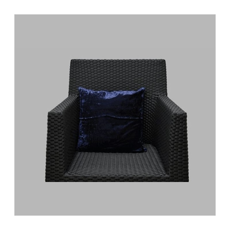 coussin de velours bleu couvercle coussin de velours bleu couvercle