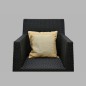 coussin de couleur vanille