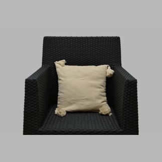 coussin de diamants avec le gland
