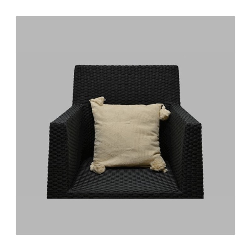 diamond cushion with tassel