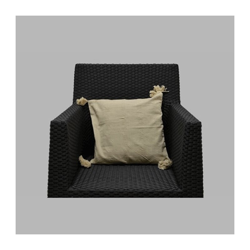 kussen blokjes met kwastje lichtgrijs