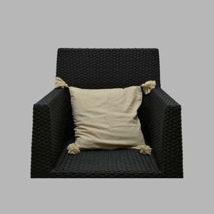 pillow blocks with tassel cream