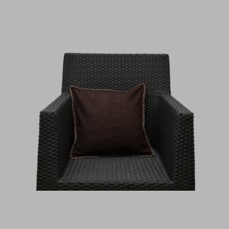 wool pillows cover color brown