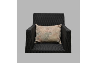 pillow red-cream