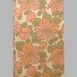 Retro Floral Wallpaper – Shabby Pink, Terra Cotta Pink & Georgian Green