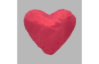 3 Oreiller en forme de coeur fabriqué à  la main rouge 43 x 44 cm