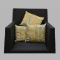 Pillow with Greek design
