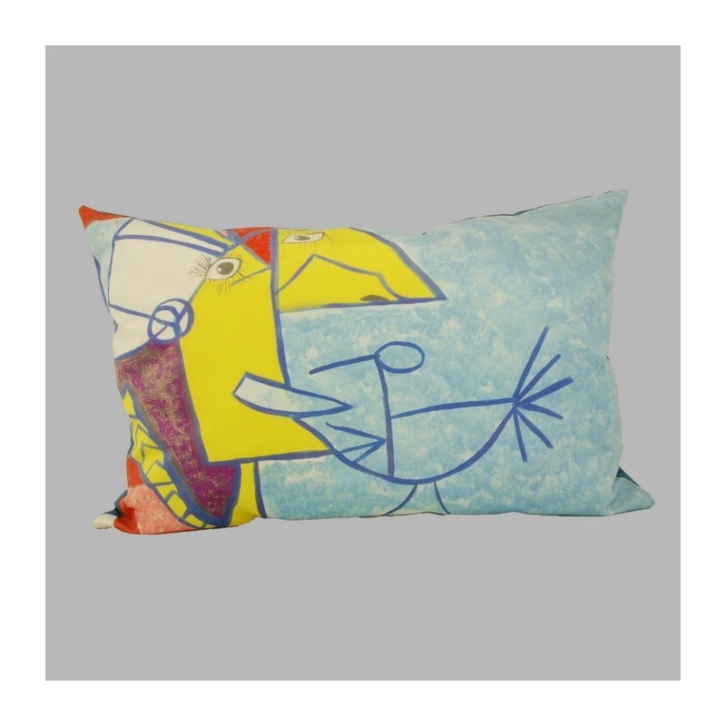 Kussen Picasso met vulling 60 x 40 cm