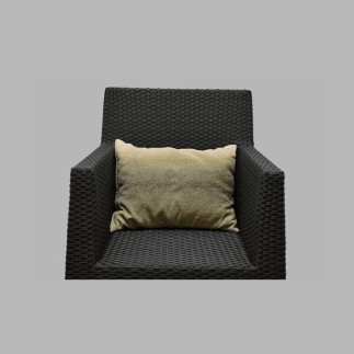 kussen lang groen gestreept