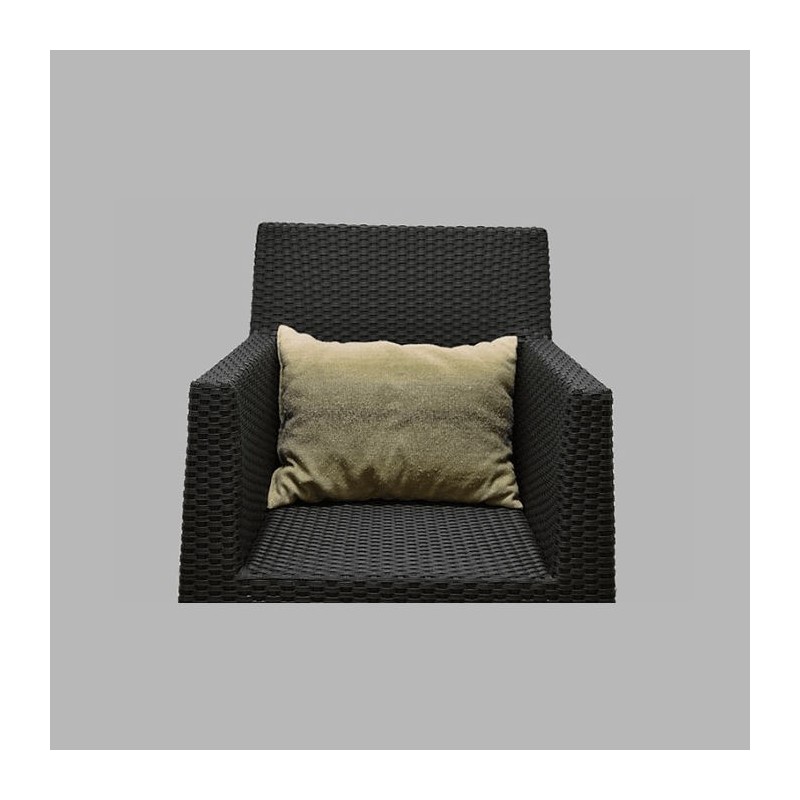 kussen lang groen gestreept