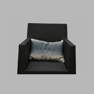 kussen lang blauw gestreept