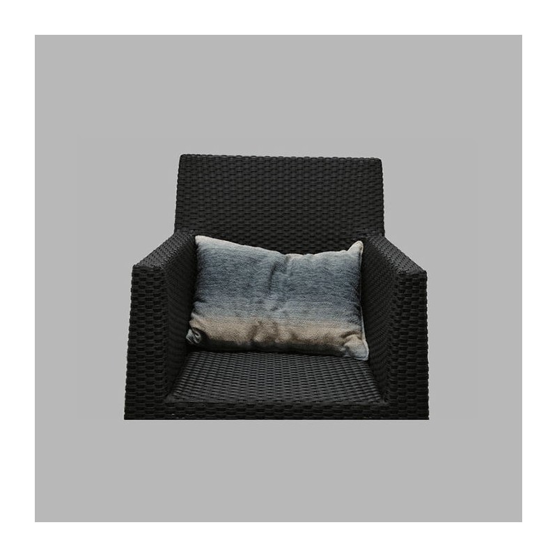pillow long blue tint