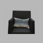 pillow long blue tint