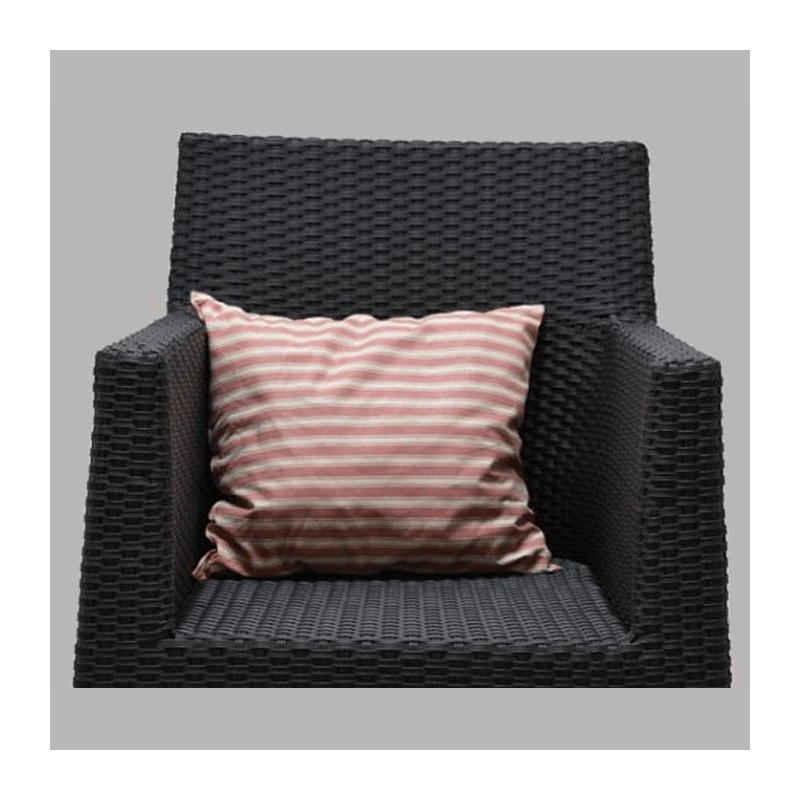 Pillow pink stripes