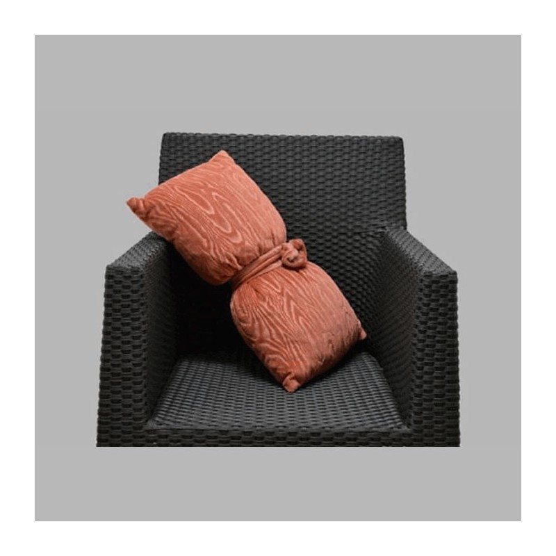 coussin fantaisie velours rose