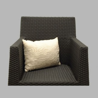 kussen fluweel creme