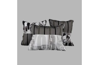 New York design cushion set of 3 pieces