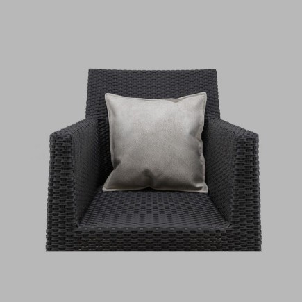 Trendy Leather-Look Cushion – Stylish & Comfortable