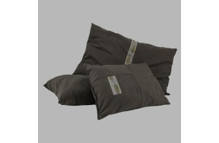 Coussins Vert Foncé Luxueux avec Accents Dorés - Faits Main dans Notre Atelier