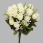 bloemen boeket witte rozen lengte 45 cm bloemen boeket witte rozen lengte 45 cm