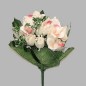 bloemen boeket wit en roze lengte 40 cm bloemen boeket wit en roze lengte 40 cm