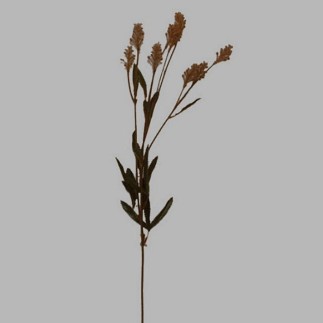 bloem van zijde aren beige lengte 70 cm