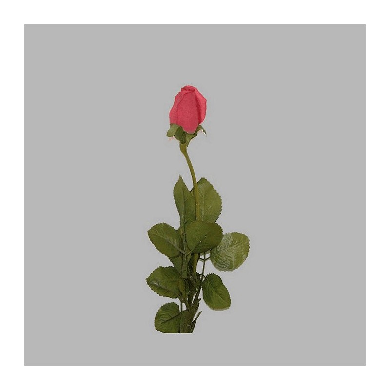 Rose of silk color old rose length 75 cm