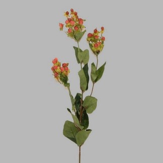 tak van bessen kleur rood creme lengte 70 cm