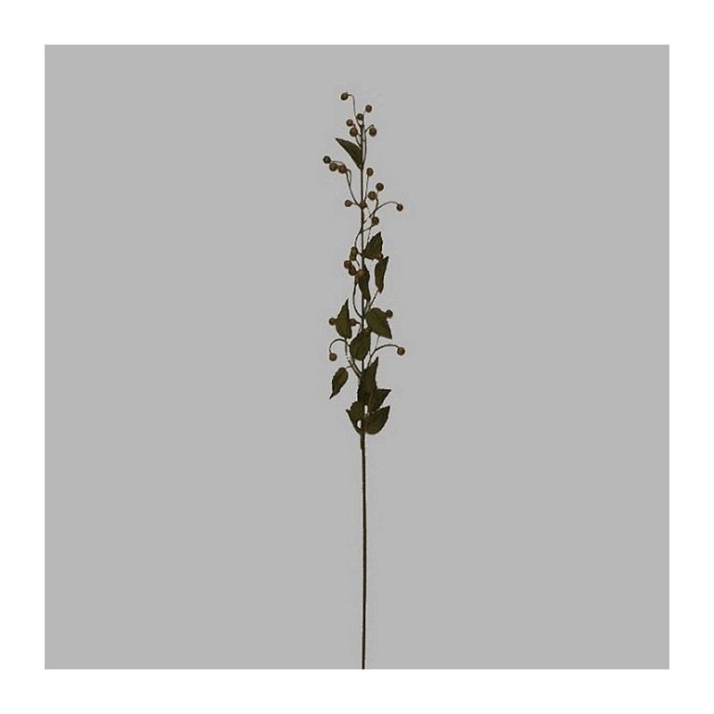 Berry branch color green length 75 cm