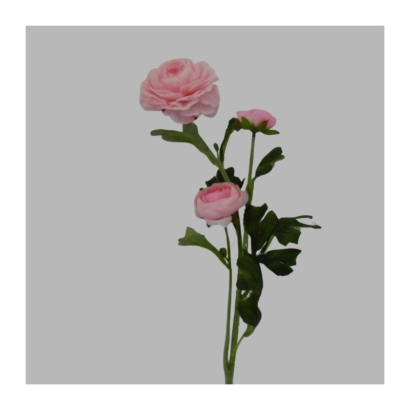 Zijde Ranonkel Roze– Elegantie en Tijdloze Schoonheid