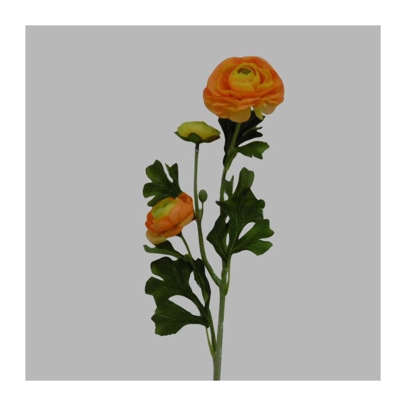 Zijde Oranje Ranonkel – Warme Kleurenpracht voor Elk Interieur