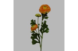 Zijde Oranje Ranonkel – Warme Kleurenpracht voor Elk Interieur