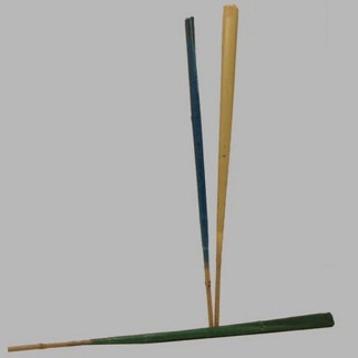 garden torches to stick plain 3 pieces