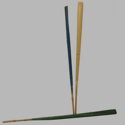 garden torches to stick plain 3 pieces