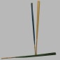 garden torches to stick plain 3 pieces