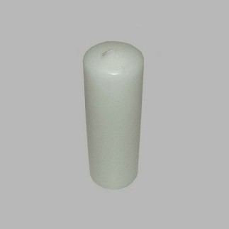 Bougie blanche 14.5 cm de haut 5 cm